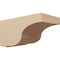 Ekena Millwork 10"W x 20"D x 10"H Wide Van Buren Rough Cedar Woodgrain TimberThane Corbel, Primed Tan CORUR10X20X10VANRCPR - alternate 1